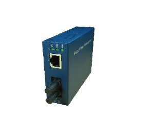 10/100Base-TX to 100Base-FX ST多模光電轉換器